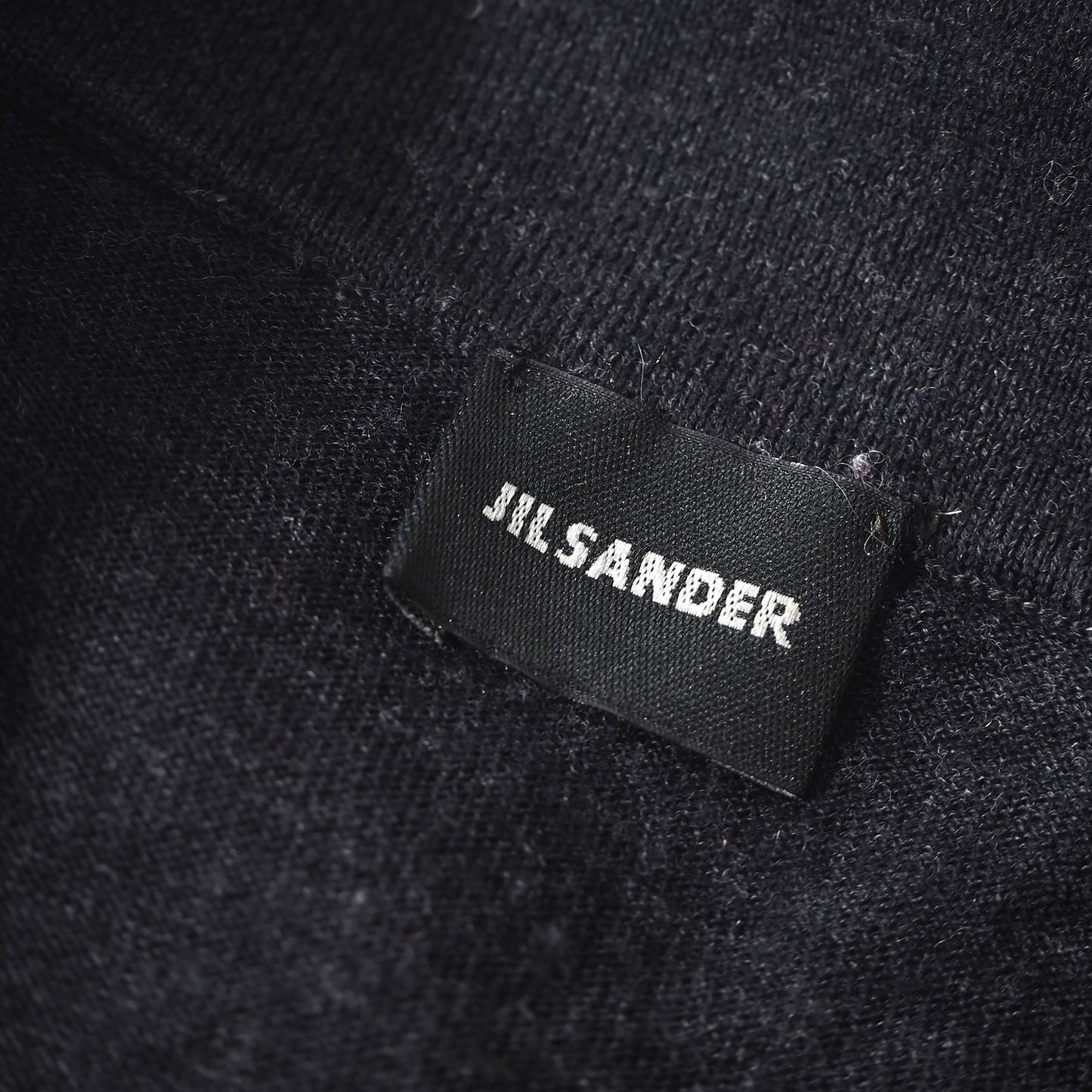 ジルサンダー JIL SANDER 長袖 ニット シャツ ダークグレー メンズ  S相当 正規品 2-DH113