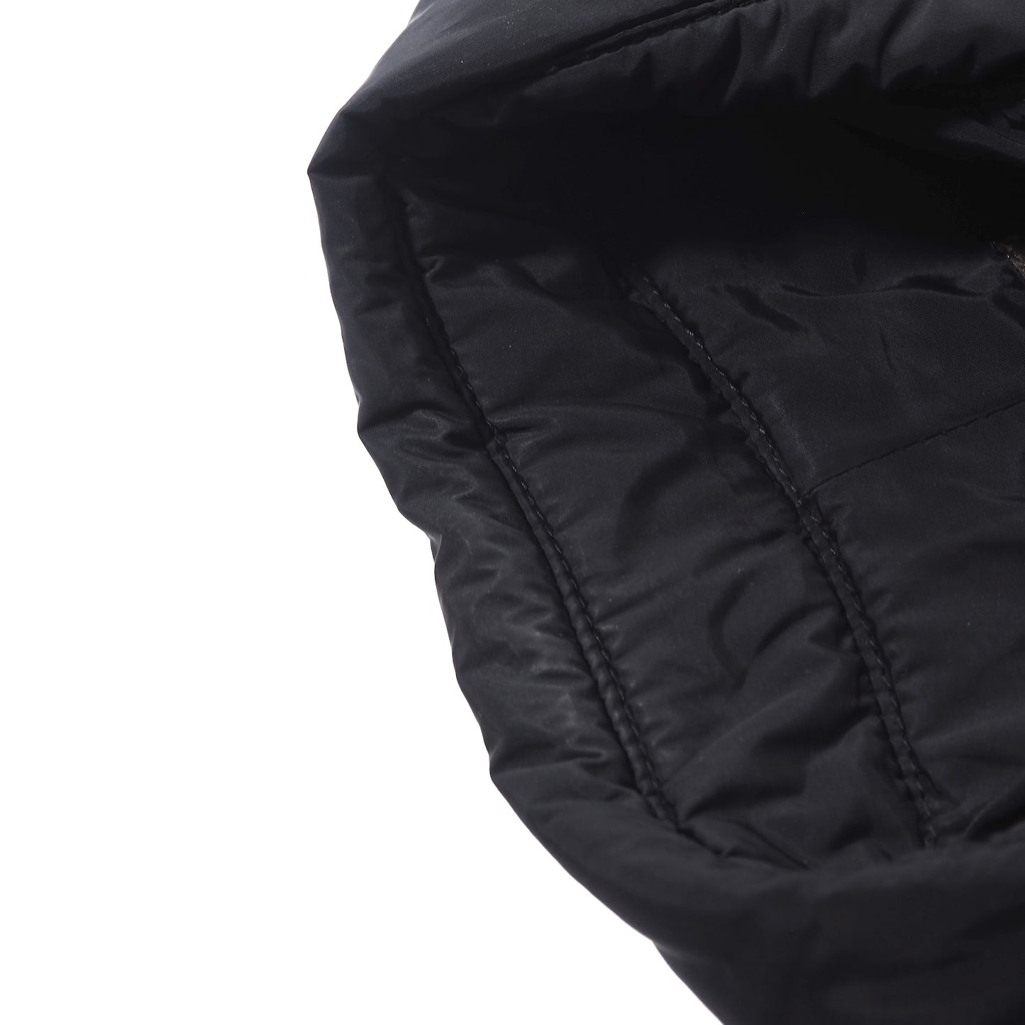 ロエベ LOEWE スペイン製 ダブルブレスト パデッド コート ジャケット 中綿 M ブラック メンズ 正規品 5-SD006
