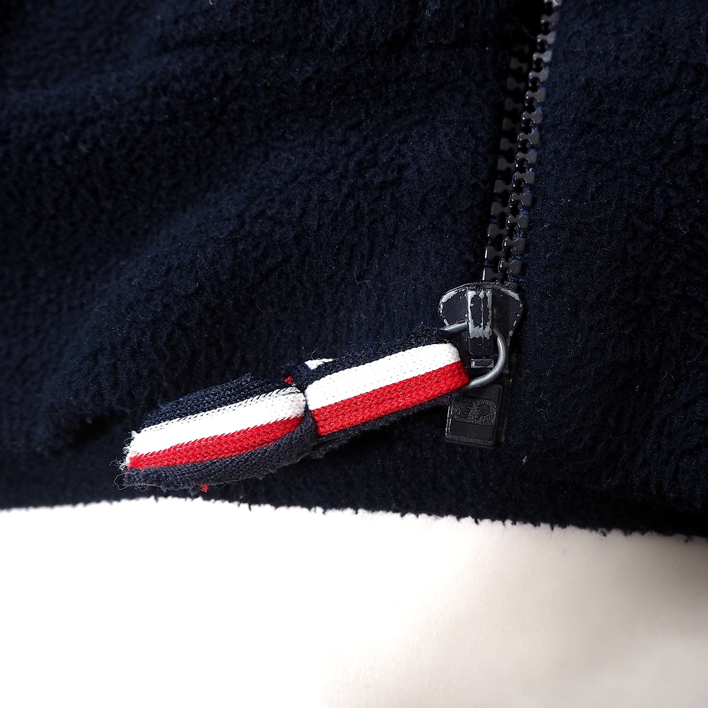 希少 モンクレール MONCLER 青タグ フリース ジャケット L ネイビー メンズ  正規品 4-CL014