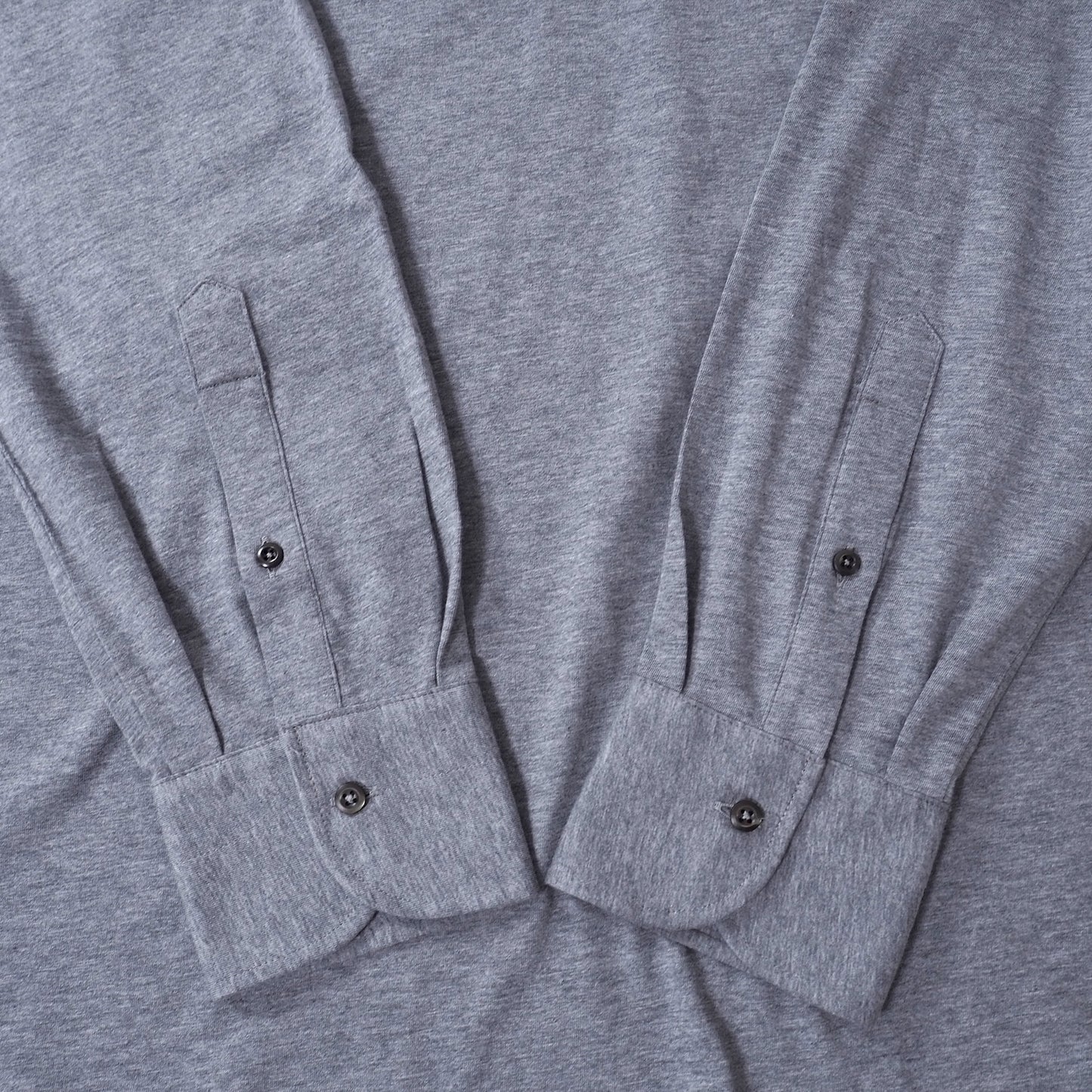 ブルネロクチネリ BRUNELLO CUCINELLI イタリア製 ロングポロシャツ L グレー メンズ 未使用 正規品 4-CL046
