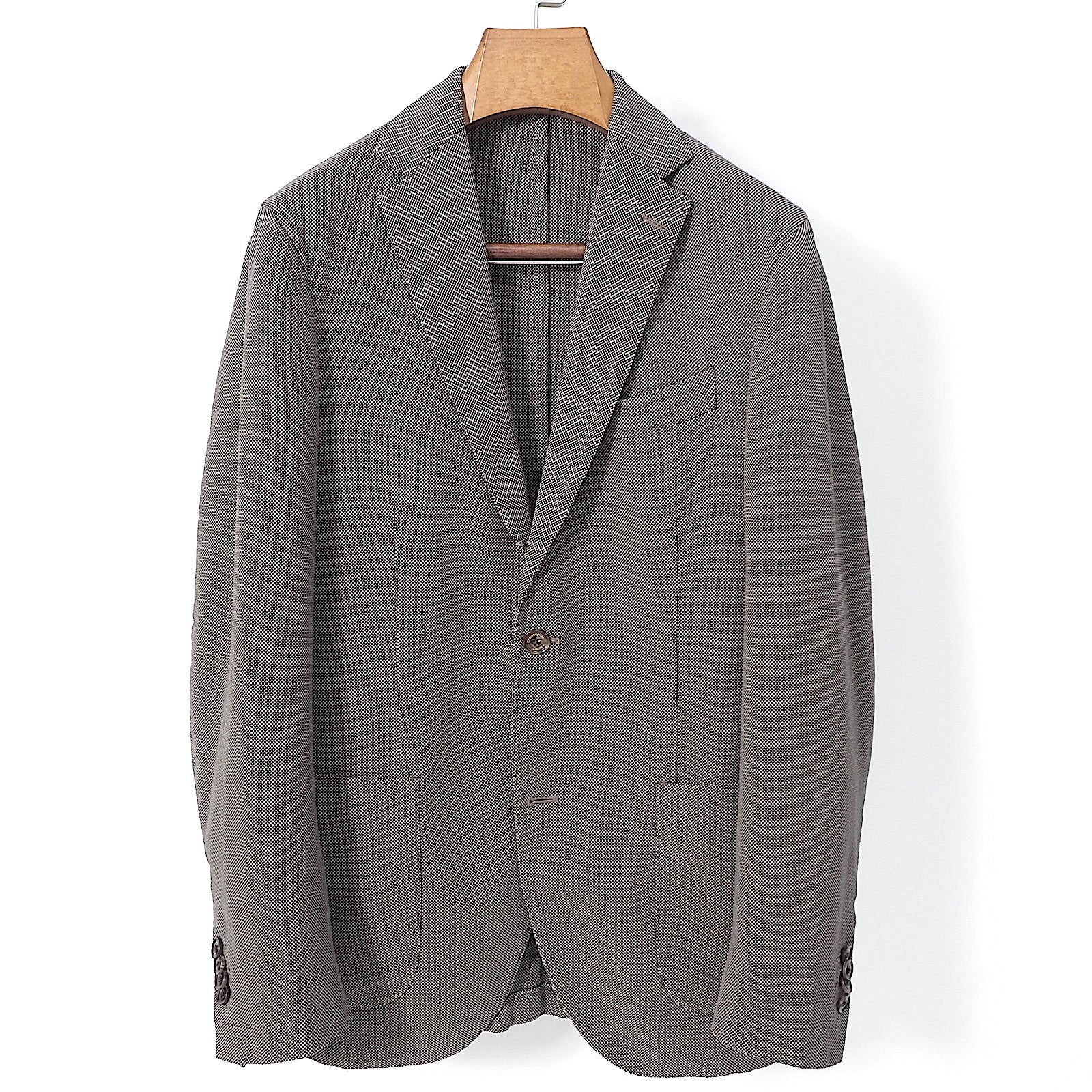 エルメネジルドゼニア Ermenegildo Zegna ジャケット 46 ブラウン