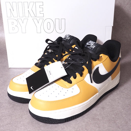 ナイキ NIKE AIR FORCE1 LOW エアフォース1  ロー 25.5cm ベージュ/ホワイト メンズ 未使用 4-YB236