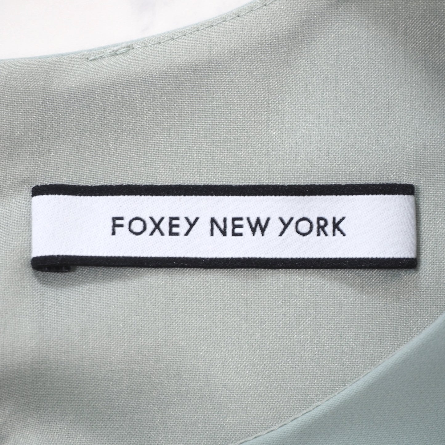 フォクシー FOXEY ワンピース 38 ライトグリーン レディース 美品 4-YC009