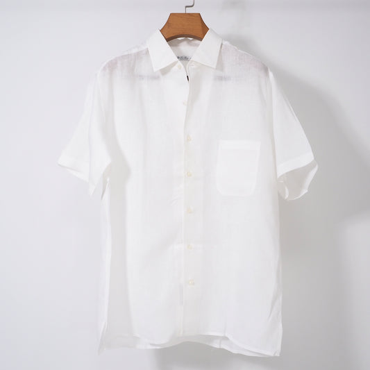 ロロピアーナ Loro Piana 半袖シャツ XXXL ホワイト メンズ 美品 2-DH481