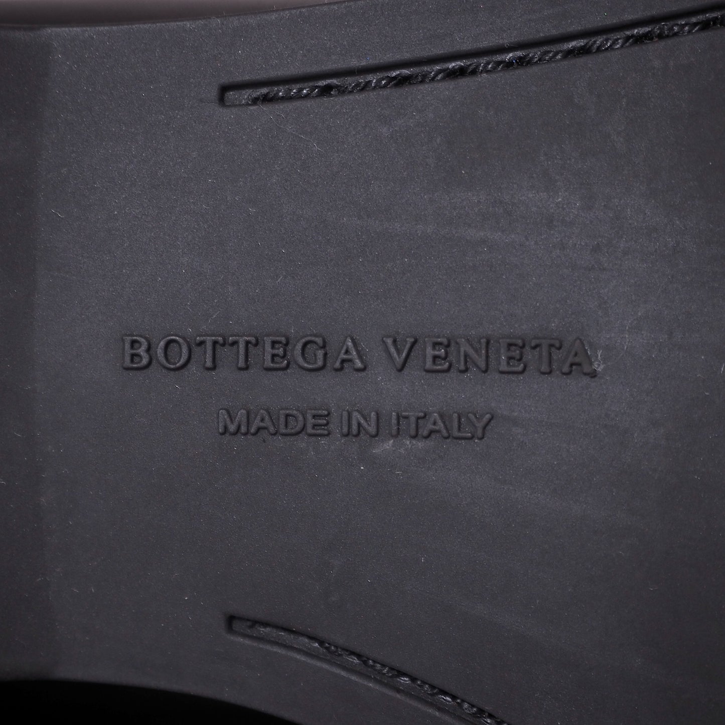 ボッテガヴェネタ BOTTEGA VENETA イントレチャート ブーツ 41 ブラック メンズ 4-YC060