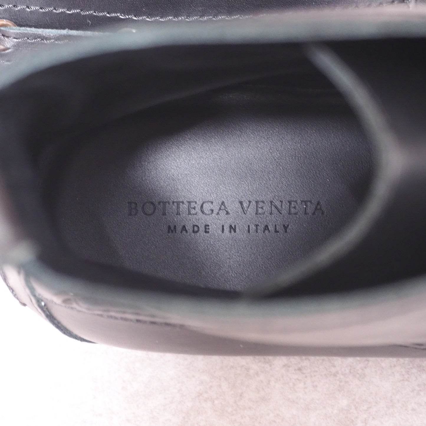 ボッテガヴェネタ BOTTEGA VENETA イントレチャート ブーツ 41 ブラック メンズ 4-YC060