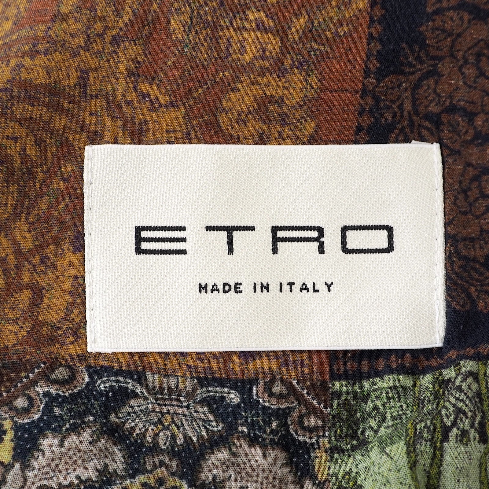 エトロ ETRO イタリア製 NUOVO JERSEYジャケット 60 ブラウン