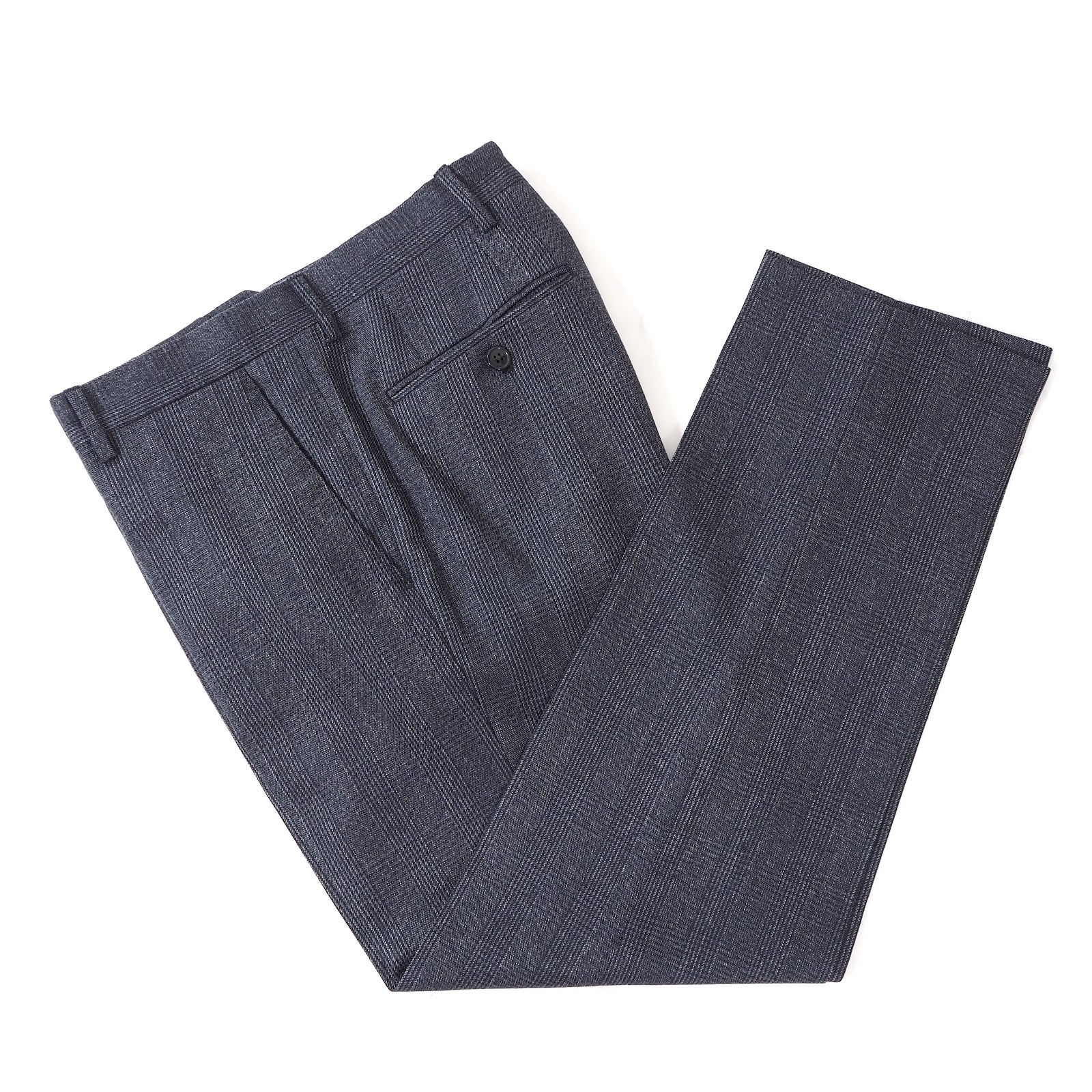 ラルディーニ LARDINI イタリア製 スーツ グレンチェック 46