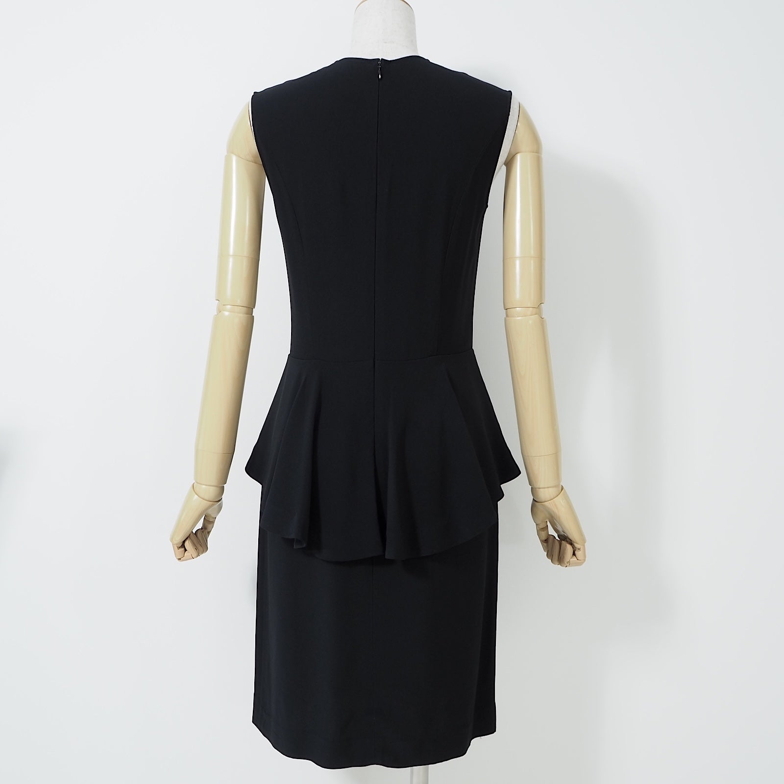 ヨーコチャン YOKO CHAN レイヤード ワンピース 38 ブラック