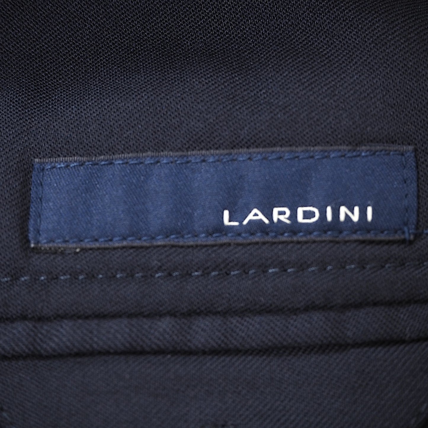 ラルディーニ LARDINI イタリア製 ダブル スーツ 46 ネイビー メンズ 4-YE072