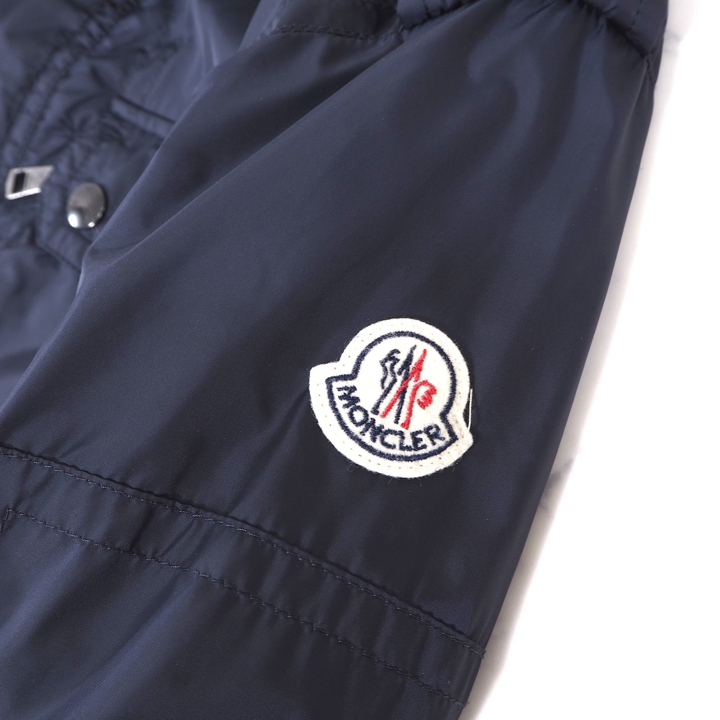 モンクレール MONCLER CRISTIAN ミリタリー ジャケット 2 ネイビー メンズ 美品 4-YF001