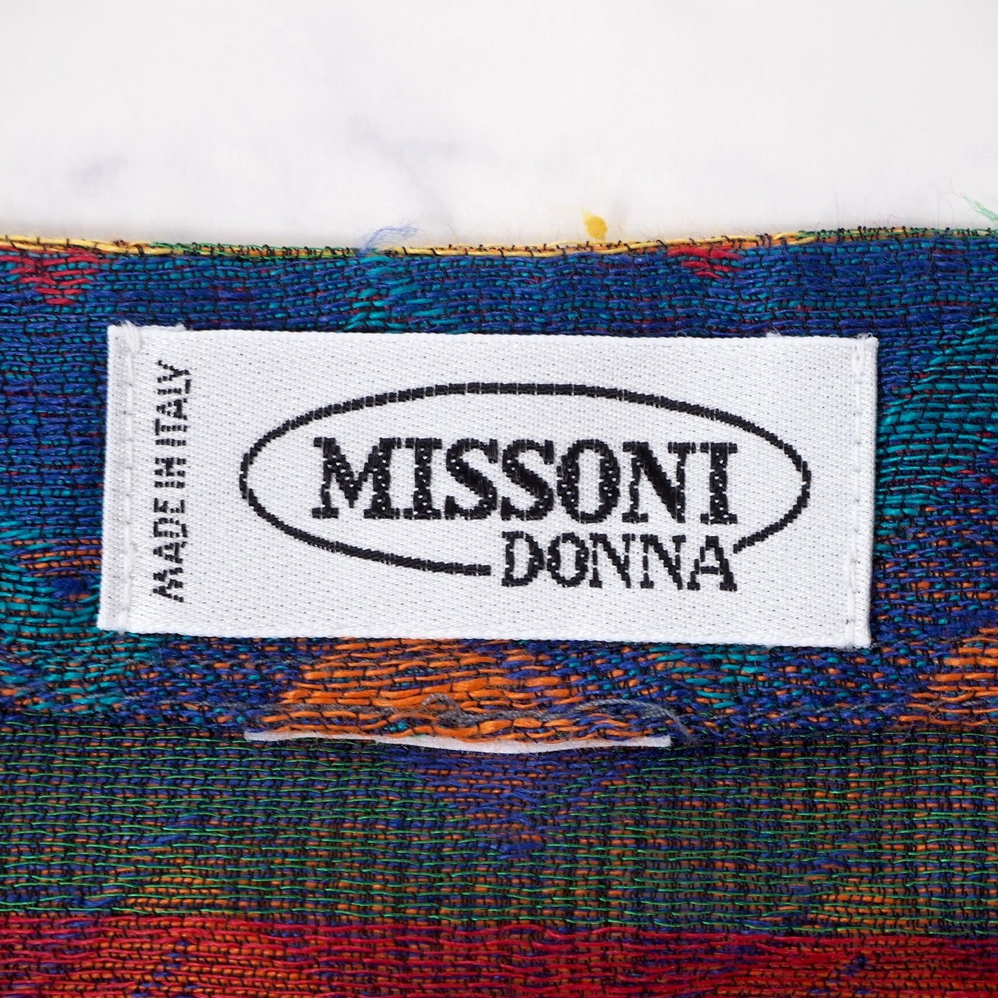 ミッソーニ MISSONI イタリア製 総柄 ロング カーディガン 40 マルチカラー レディース 美品 4-SG020