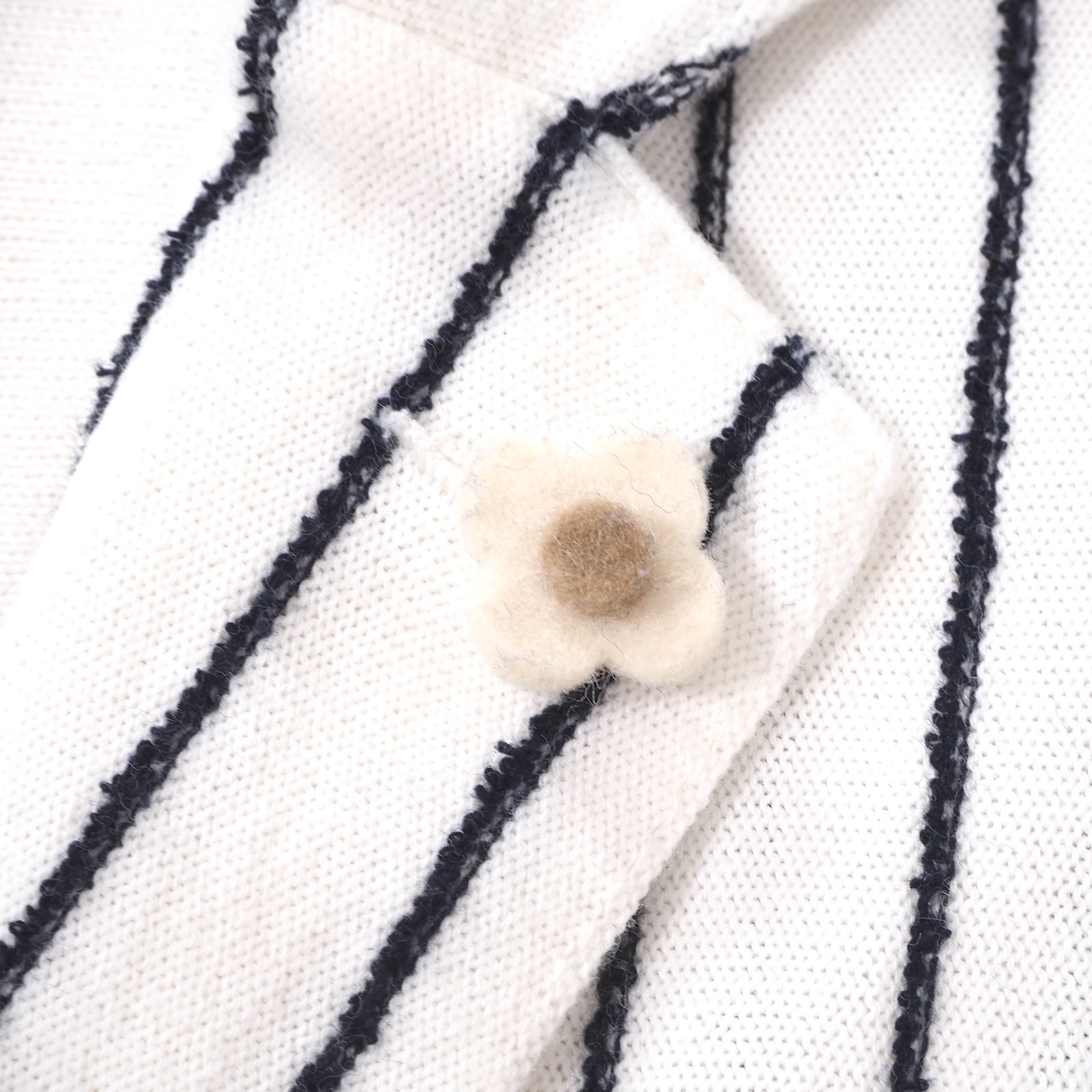 ラルディーニ　LARDINI ジャケット　ストライプ　ブートニエール LARDINI - 【現行☆極美品】LARDINI ジャケット ブルー