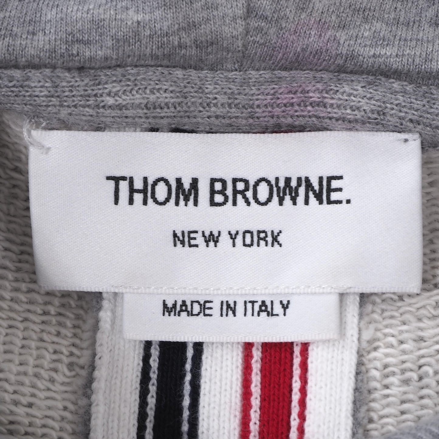 トムブラウン THOM BROWNE パーカー フーディ 0 グレー メンズ  正規品 4-YG007