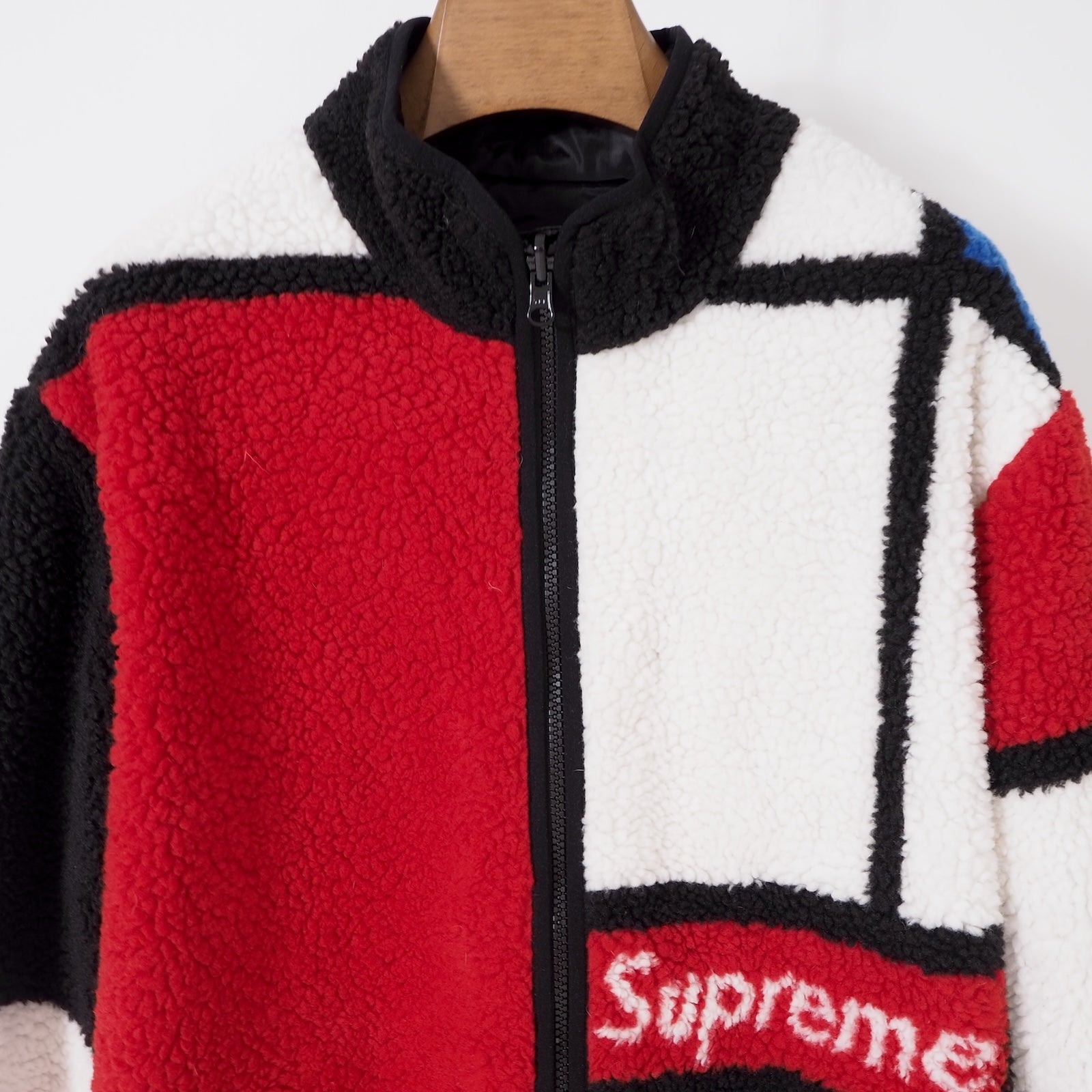 シュプリーム Supreme 20AW カラーブロック フリース ジャケット XL