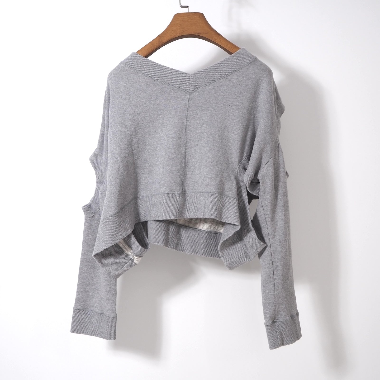 undercover 変形スウェット アンダーカバー UNDERCOVER 変形 スウェット 2 グレー メンズ 4-ZG032