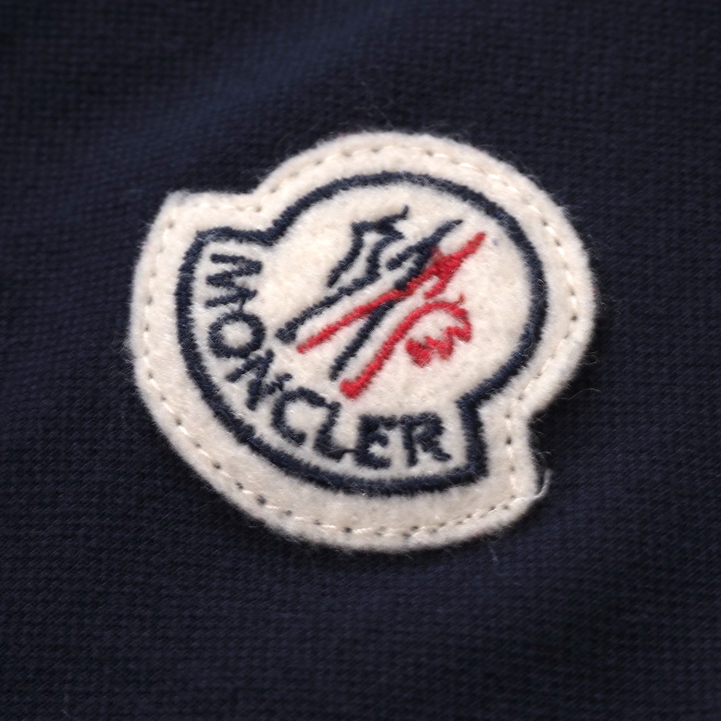 モンクレール MONCLER 国内正規品 ラウンドカラー ノースリーブ ワンピース S ネイビー レディース 正規品 4-ZH014