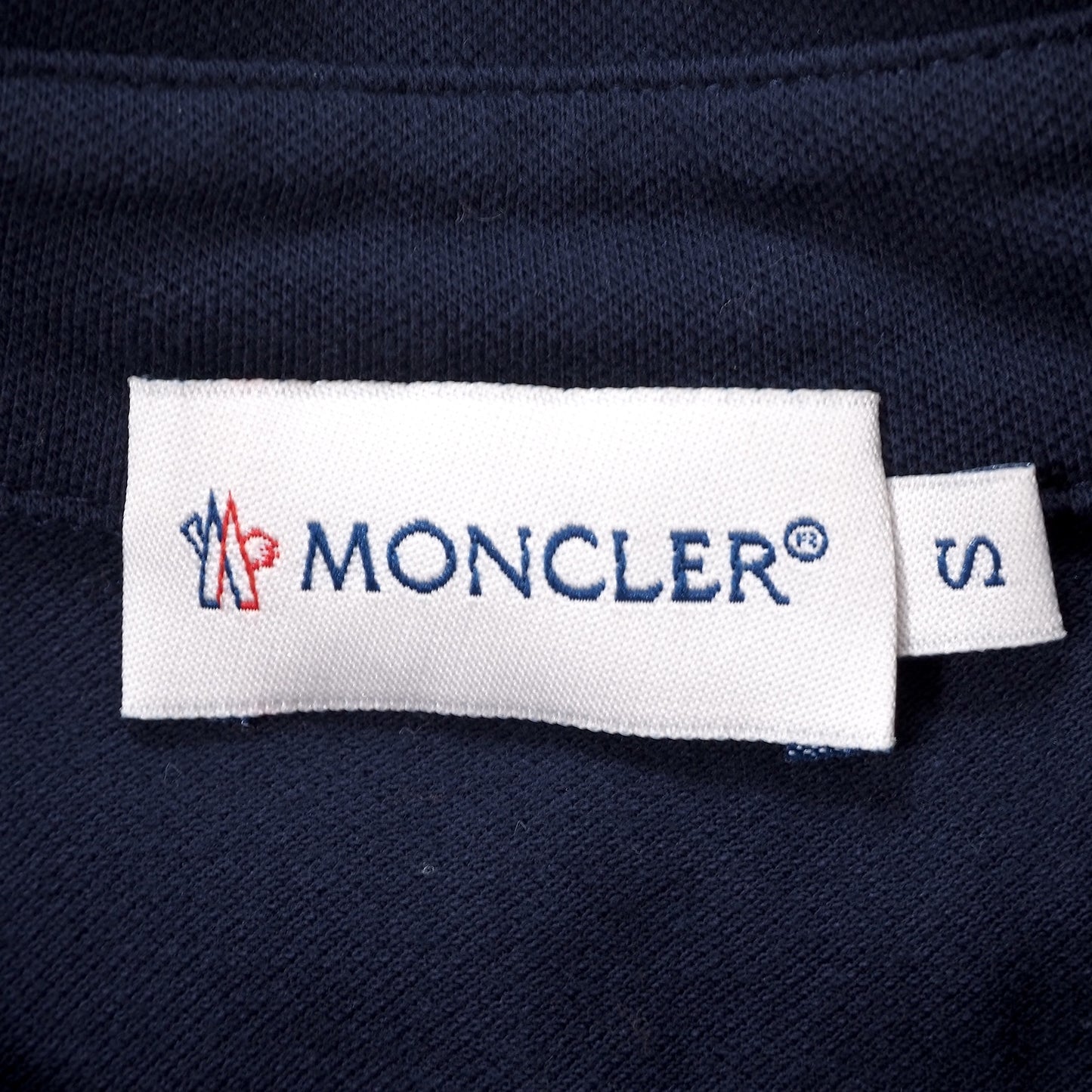 モンクレール MONCLER 国内正規品 ラウンドカラー ノースリーブ ワンピース S ネイビー レディース 正規品 4-ZH014