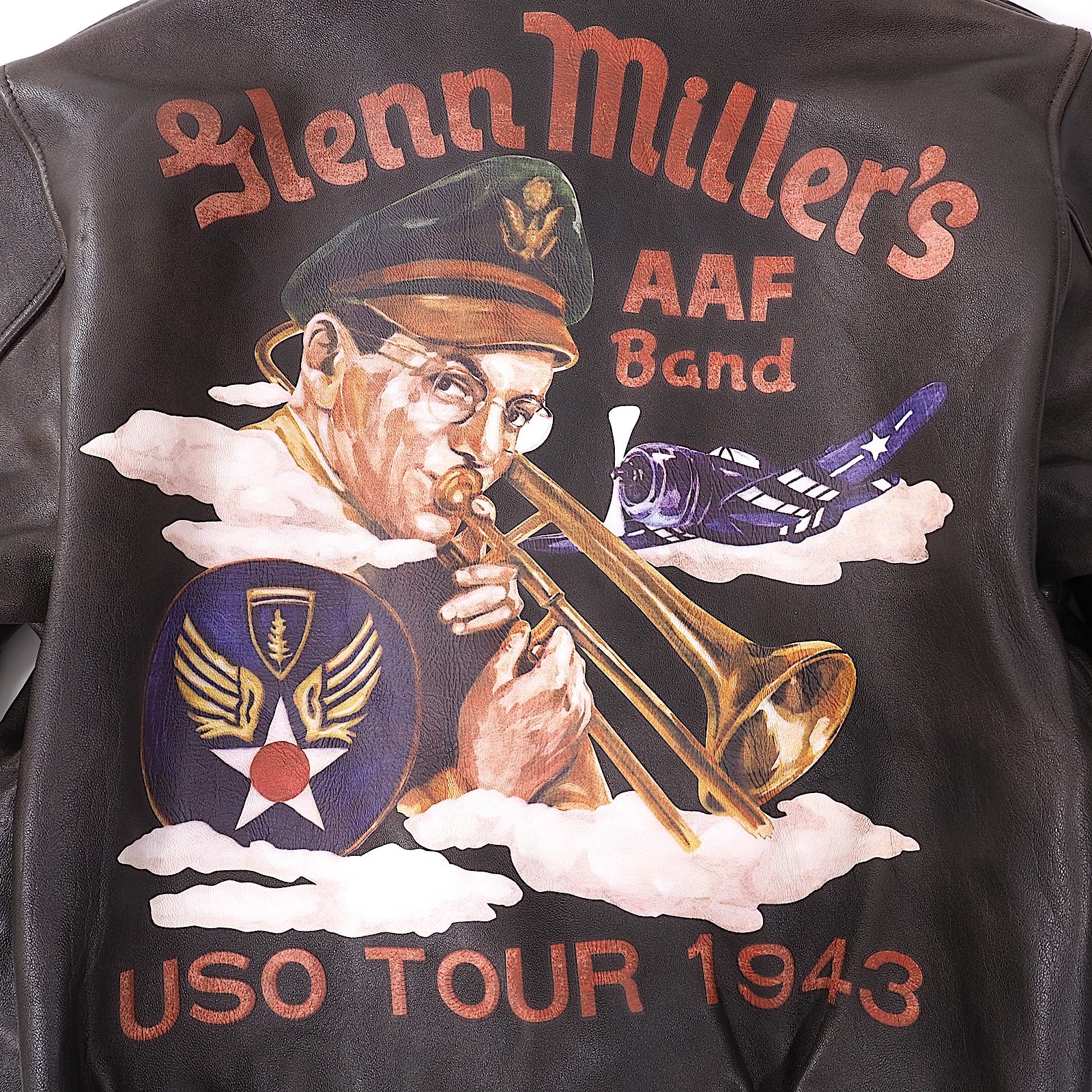 アヴィレックス AVIREX A-2 GLENN MILLER レザージャケット 38