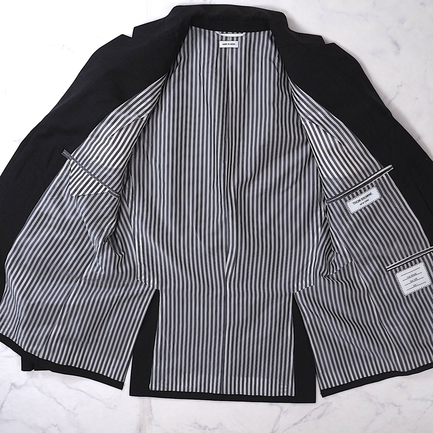 トムブラウン THOM BROWNE スーツ セットアップ 1 ダークグレー メンズ 正規品 4-CI019