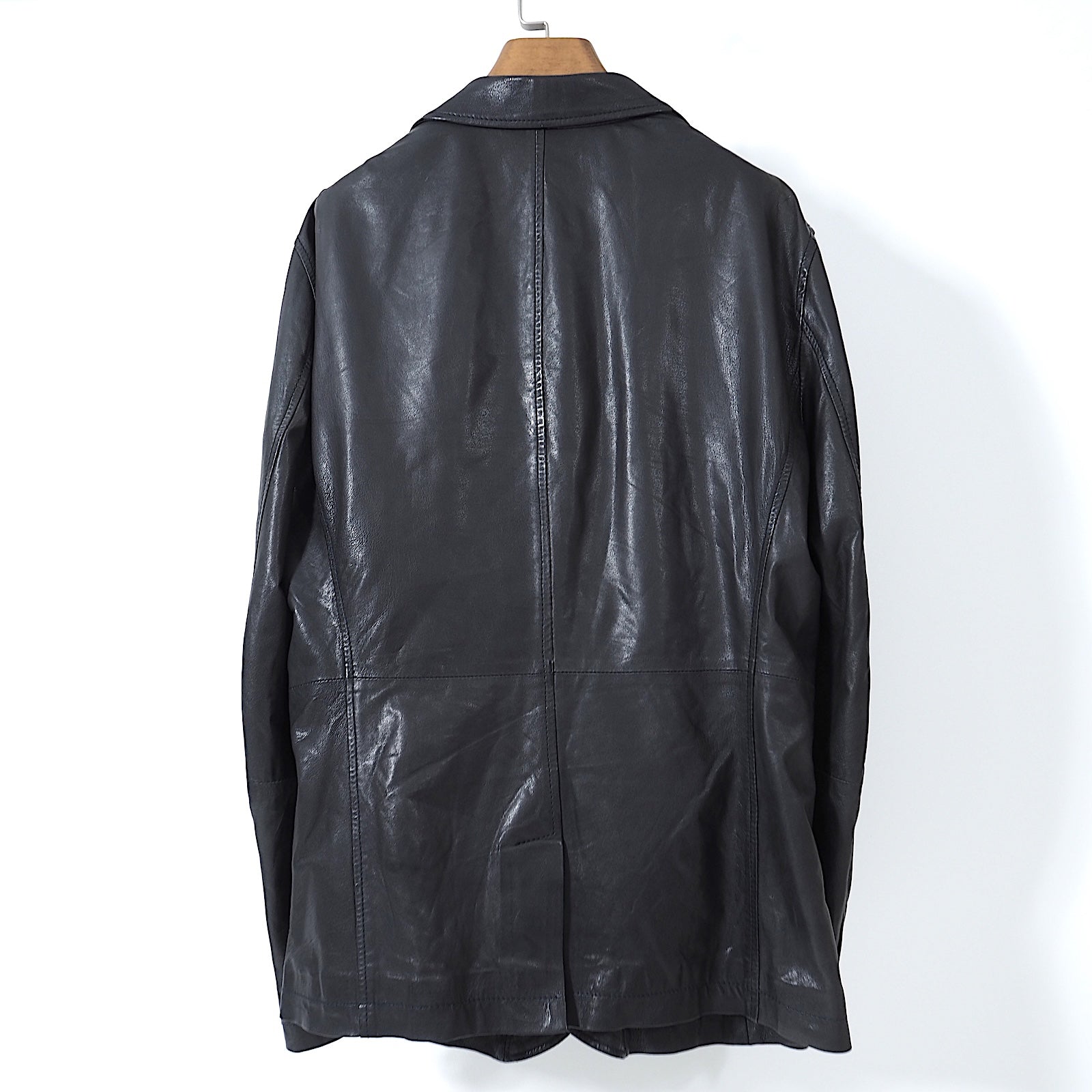 ジョルジオアルマーニ GIORGIO ARMANI 最上級 レザー ジャケット