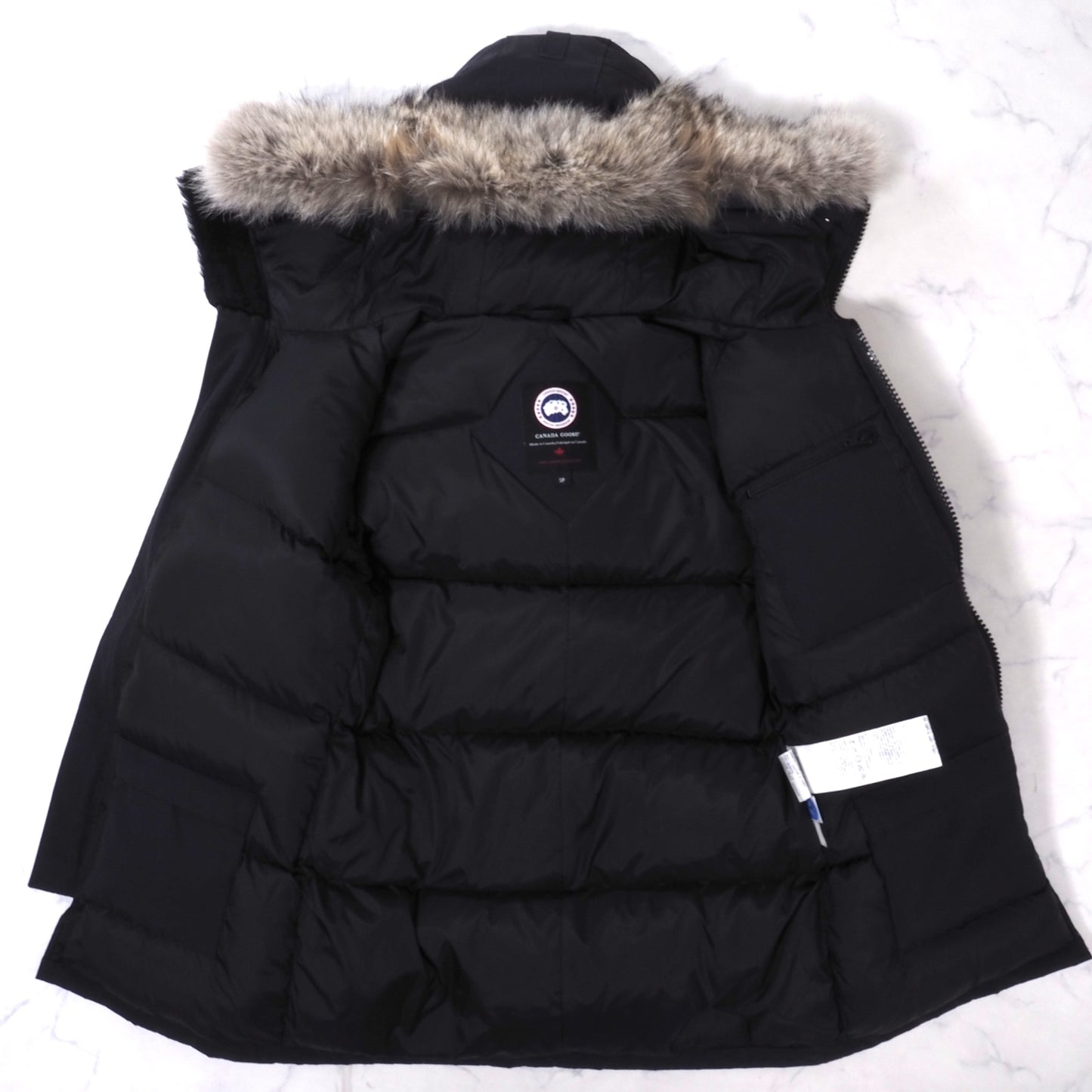 カナダグース CANADA GOOSE 国内正規品 JASPER PARKA ダウンジャケット 3438JM R S ブラック メンズ 正規品 4-YK005