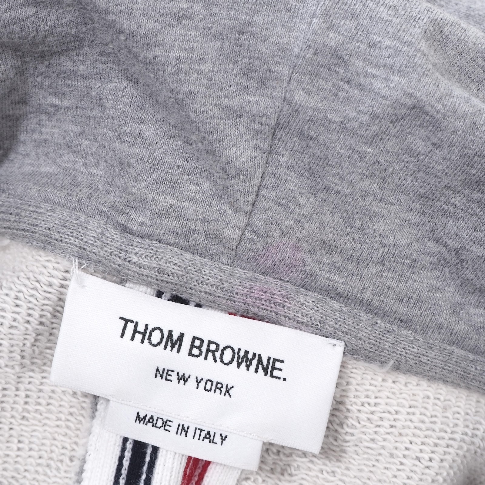 トムブラウン THOM BROWNE パーカー フーディ 0 グレー メンズ 正規品