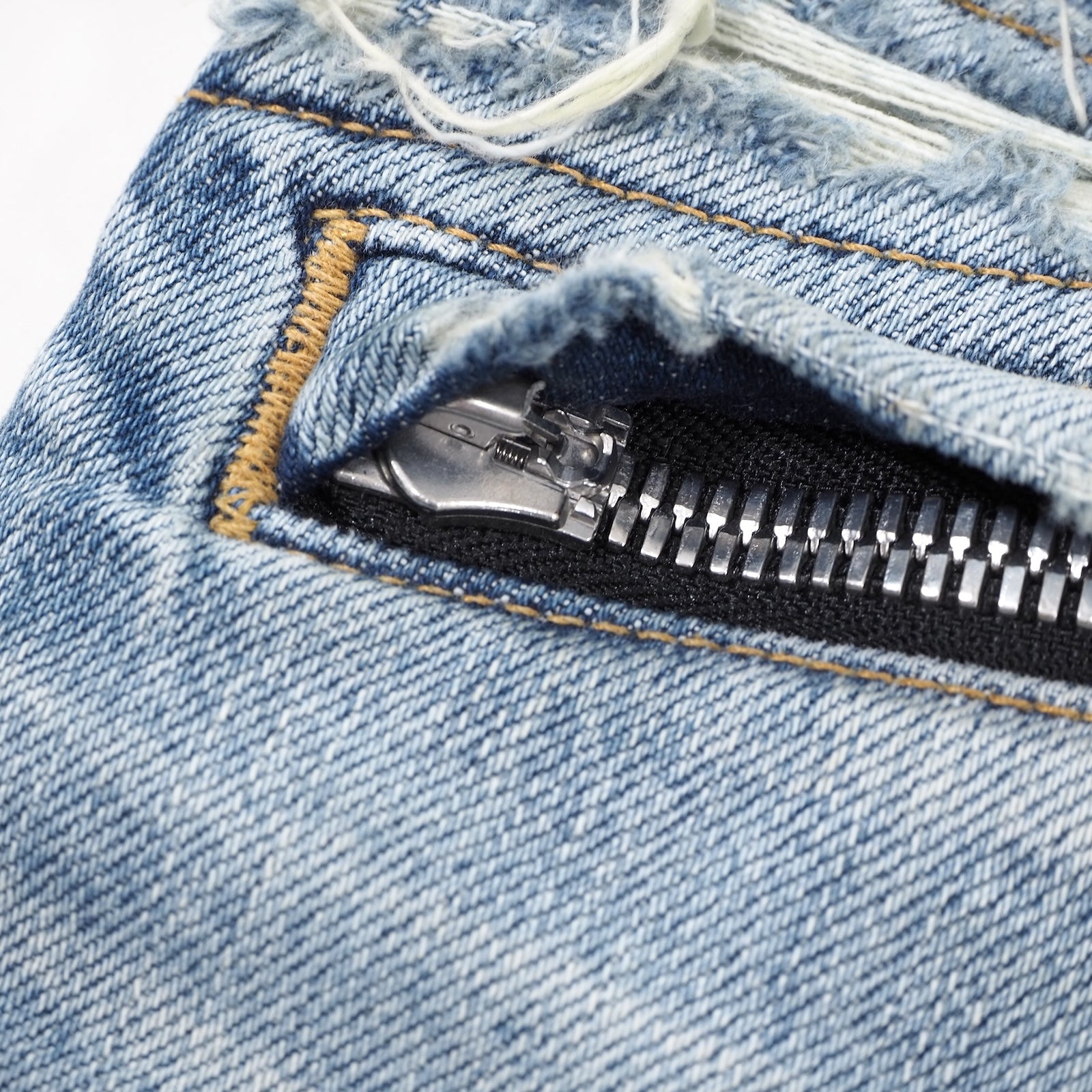 BALMAIN デニムパンツ　30 バルマン Balmain バイカーズ デニム パンツ 30 インディゴ