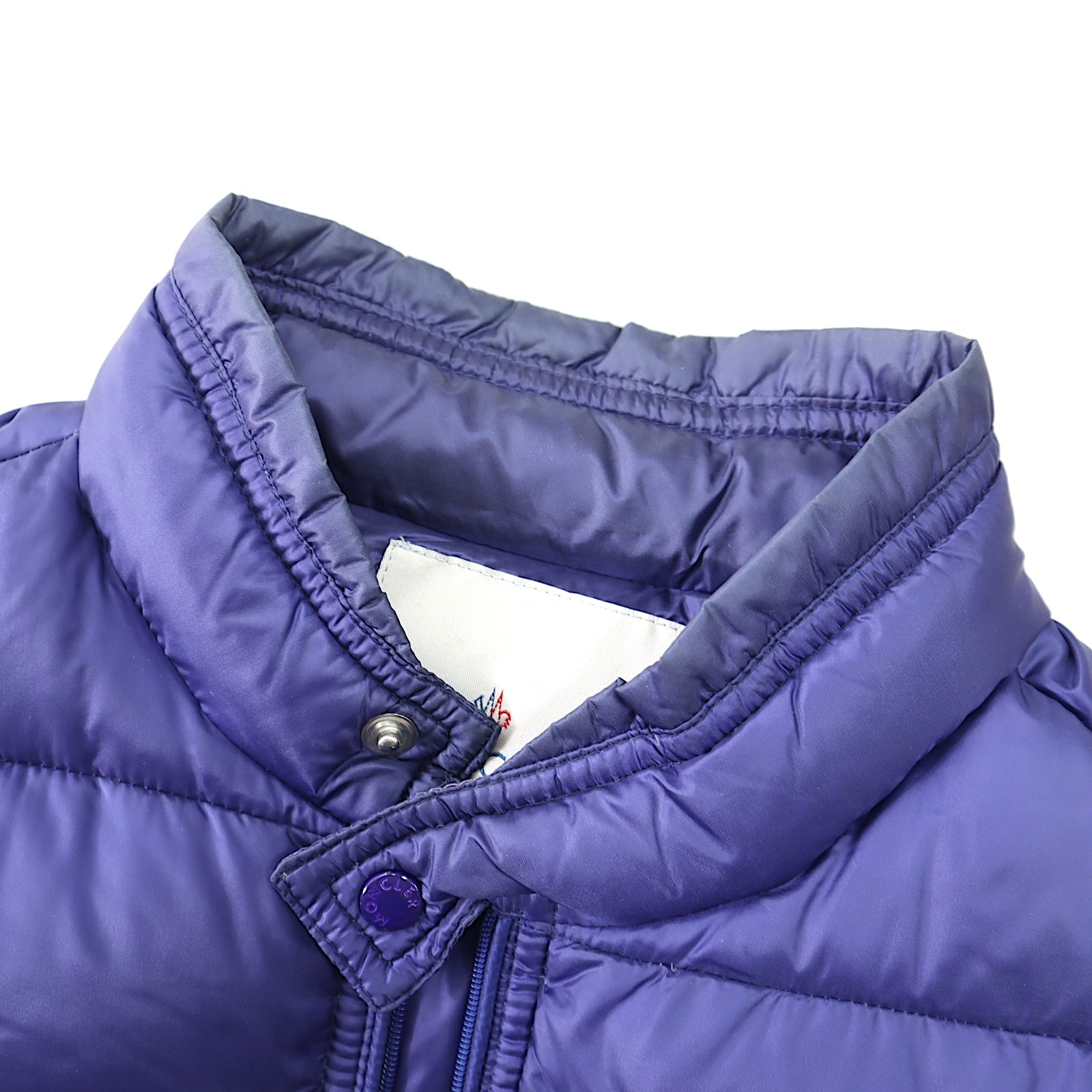 モンクレール MONCLER 国内正規品 ダウンベスト 0 ネイビーパープル
