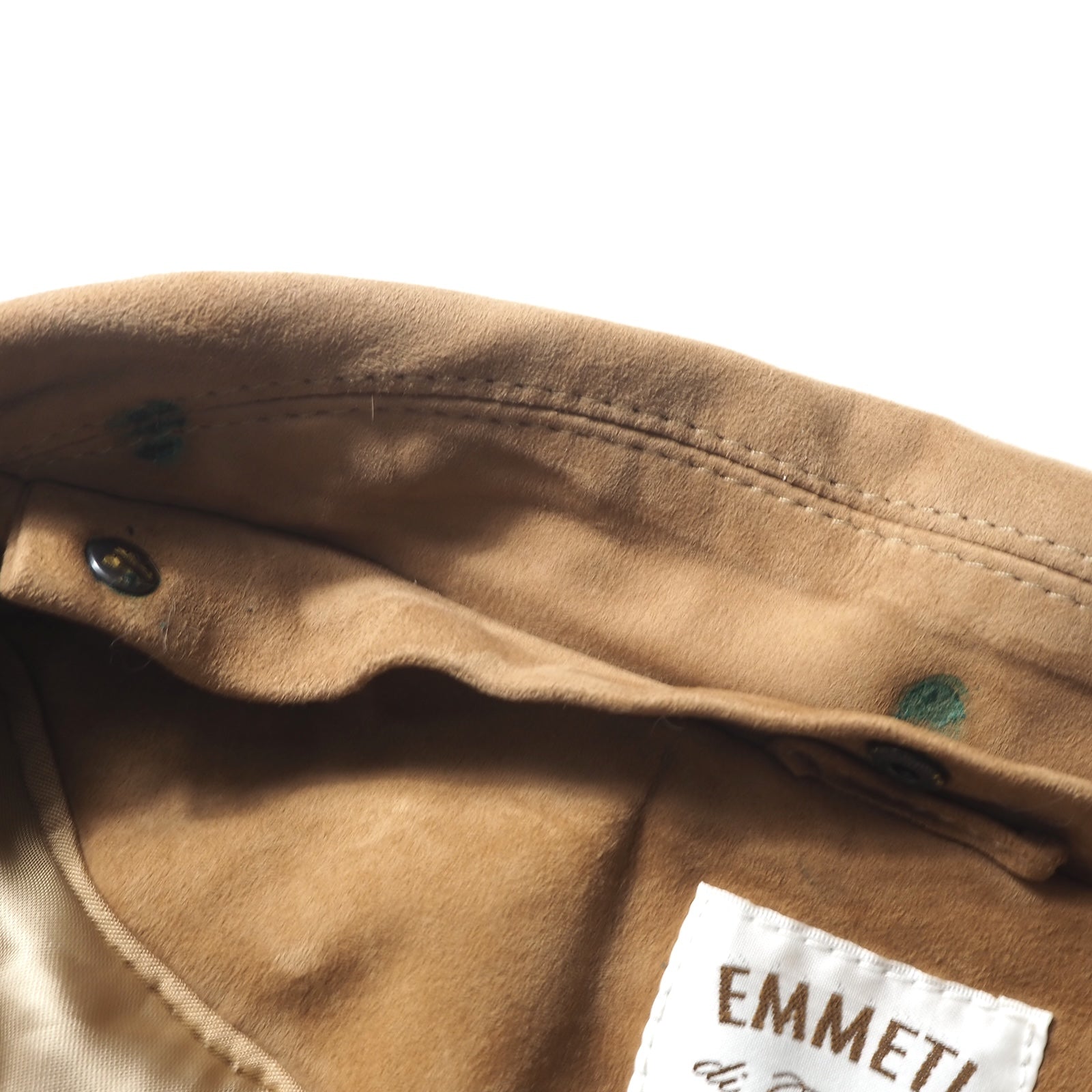 エンメティ EMMETI イタリア製 ラビットファー レザー トレンチコート